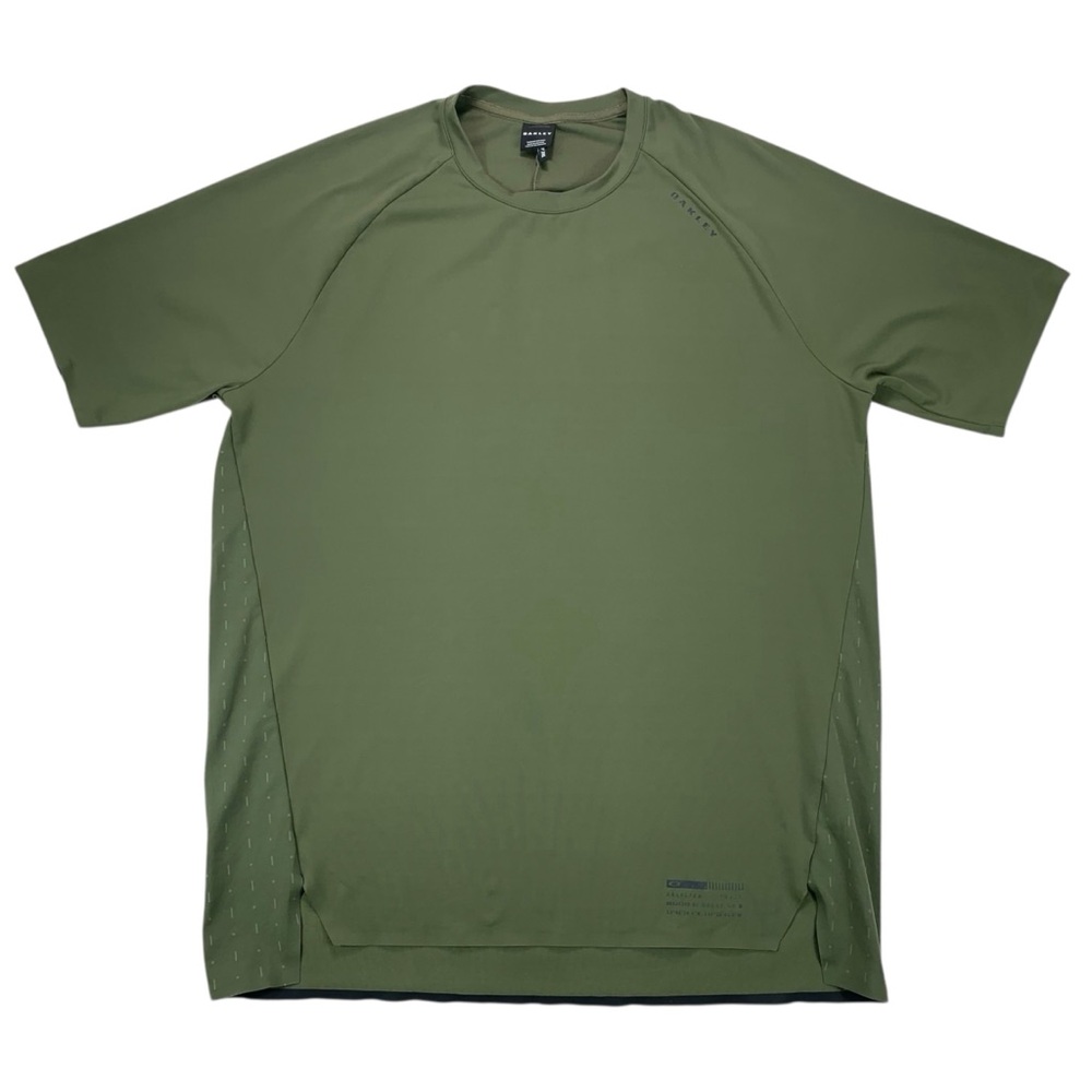 Oakley Latitude Project Tee Men’s 2XL Olive Green Nylon Lycra